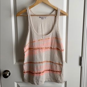 ☝🏽Last Call! J Crew Tank with Embellishments (sunsetting 🌅: 08.08.24)